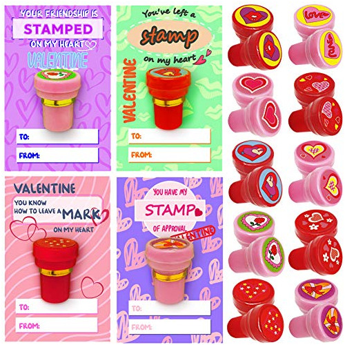 Umeelr Valentines Day Gifts Cards With Valentine Stampers To