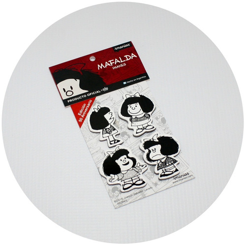 Imanes Mafalda Evolución. Producto Licenciado