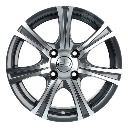 Llanta Deportiva Eb Bof R15 4x108 Ford Peugeot Diamantado Vison