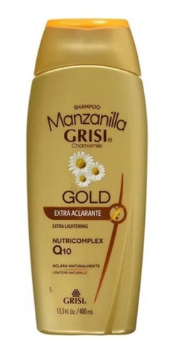Manzanilla Shampoo Gold Extra Aclarante 400 Ml