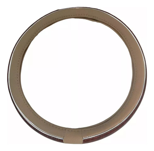 Funda Volante Beige Madera Ft14 Fiat Strada 2002