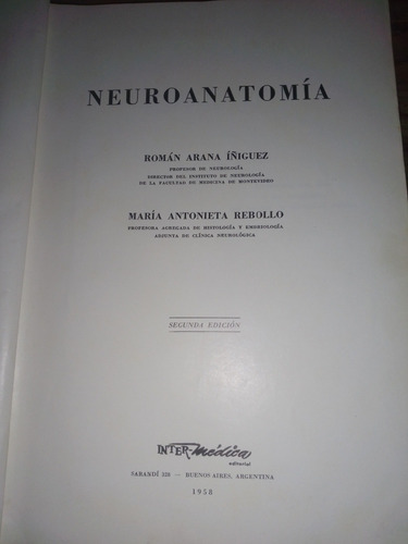 Neuroanatomía - Arana Íñiguez  - Rebollo - 1958 - Ar4