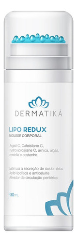  Mousse Corporal Anticelulite Lipo Redux Com Ativos