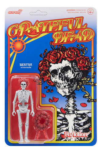 Grateful Dead Bertha Super 7 Reaction Figure