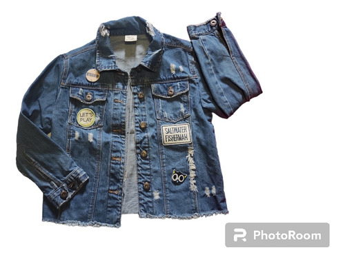 Chaqueta De Blue Jean Zara