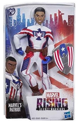 Marvel Secret Warriors Patriot Girls Moda Accion Muñeca