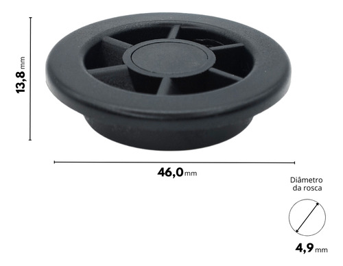 Acoplador Acoplamento Para Liquidificador Black&decker L7000g L7000gsp03