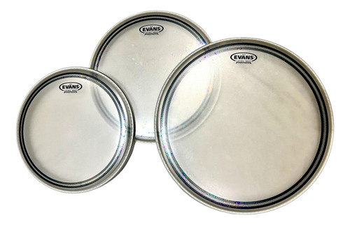 Set Parche Hidraulico Evans Ec2s Frosted 12 13 16 Outlet Fume