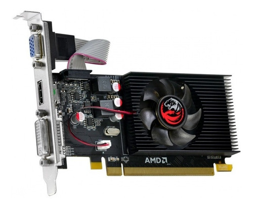 Imagem 2 de 5 de Gpu R5 230 2gb Ddr3 64 Bits Low Profile - Pjr230rlp