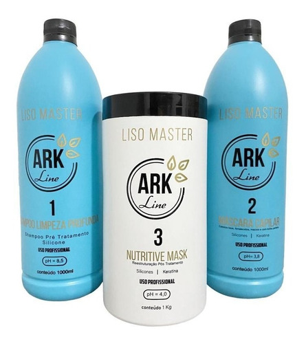 Kit Progressiva Master Azul Ark Line - 1 litro