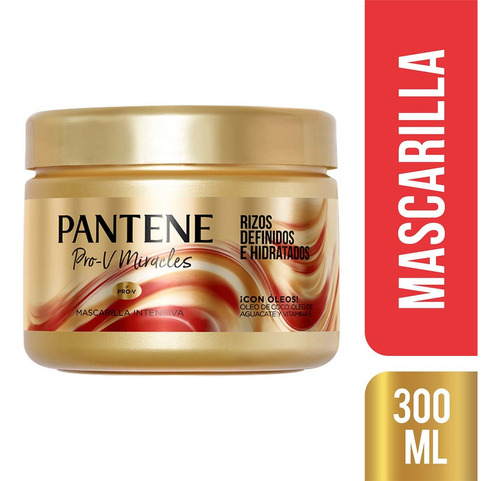 Mascarilla Capilar Pantene Rizos Definidos Pro-v 300ml