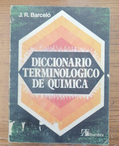 Libro Diccionario Terminologico De Quimica