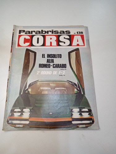 Revista Corsa Nº138 16 De Diciembre 1968 