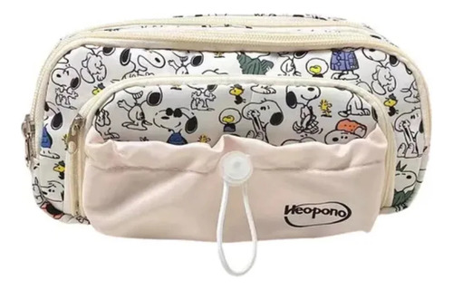 Jairtienda Lapicera De Snoopy , Estuche De Gran Capacidad