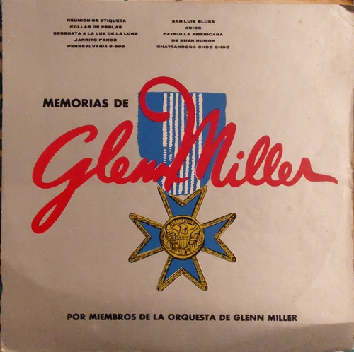 Vinilo Lp De Memorias De Glem Miller (xx763 (Usado)