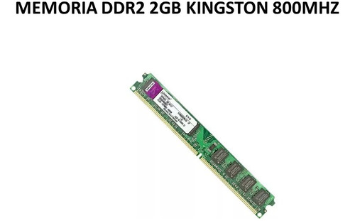 Memoria Ddr2 2gb Kingston 800mhz