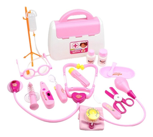 Play House Doctor Toy Heartbeat Luz De Sonido Estetoscopio R