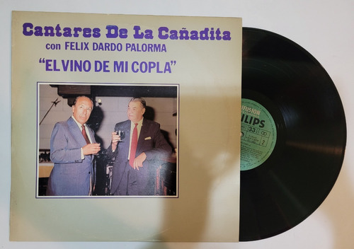 Cantares Cañadita Felix D Palorma Vino Copla Lp 82 Folklore