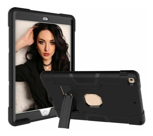 Funda De Uso Rudo Para iPad 4 iPad 3 2 Case + Mica Plastica 