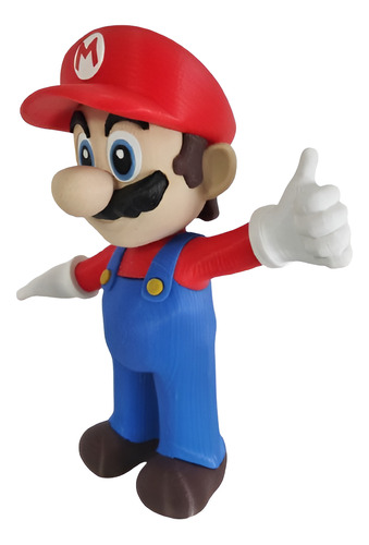 Boneco Mario, Impressão 3d, Action Figure, Decoração