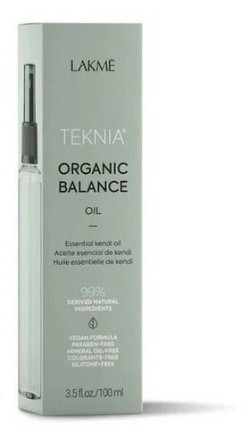 Tratamiento Aceite Lakme Teknia Organic Balance 100ml