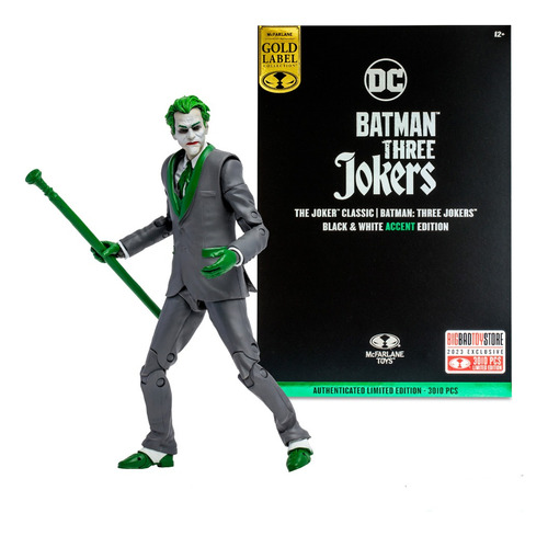 The Joker B&w Accent Verde