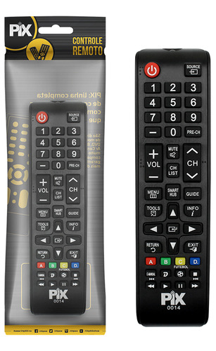 Controle Remoto Compatível C/ Smart Tv Samsung Bn59-01199f