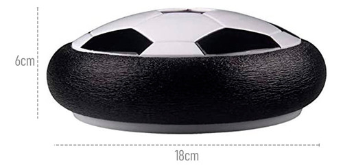 Bola Futebol Hover Ball Flutuante Dentro De Casa Com Luzes