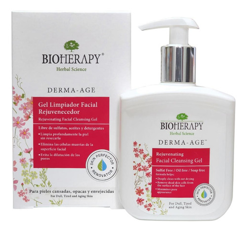 Bioherapy Gel De Limpieza Facial Rejuvenecedor Derma-age