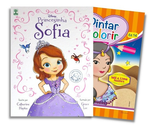 Livro Infantil Princesinha Sofia Disney Junior + Brinde