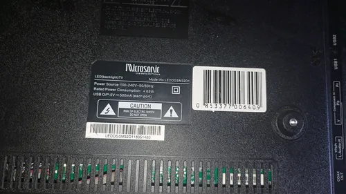 Patas De Tv Microsonic Leddgsm32d1 (Usado)