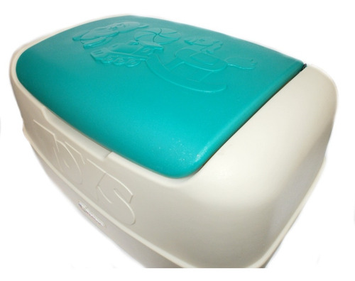 Imagen 4 de 6 de Baul Porta Juguetes Rotoys Con Tapa Plastico Irrompible Caja