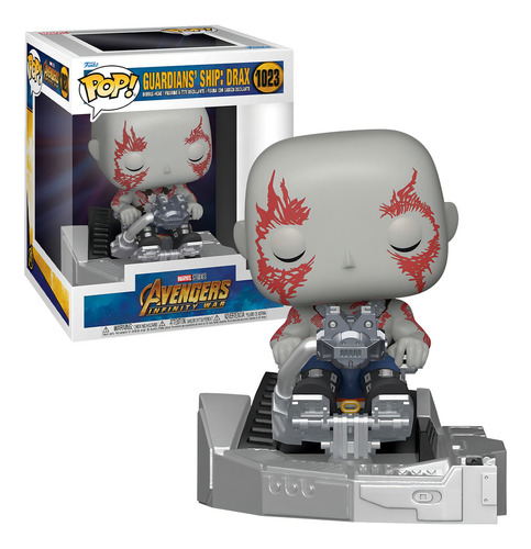 Figura De Acción Funko, Drax Guardianes De La Galaxia 3209 De Funko Pop!
