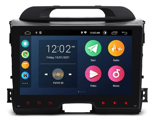 Kia Sportage 2012-2016 Android + Carplay Gps Bluetooth Radio