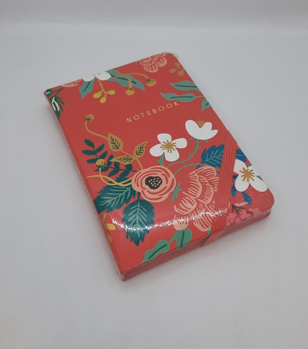 Libreta Anotador 10x16 Notebook Rayado Flores Varios Colores