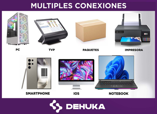 Escáner Láser 1d Usb Imager Para Códigos De Barras 8200
