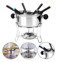 Comprar Aparelho Jogo Conjunto Fondue 10 Peças Doce Salgado Inox 