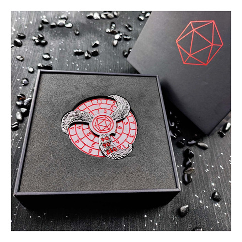 Spinner De Dados De Dados De Ruleta Dnd De D2s D20 D20 Spil