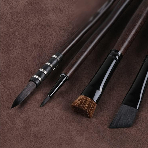 10 Pinceles Profesionales Giorgione Acuarelas Acrílicos Oleo