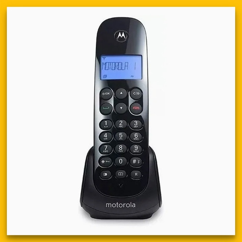 Imagen 4 de 5 de Teléfono Inalámbrico Motorola M700 Negro Caller Id Iluminado