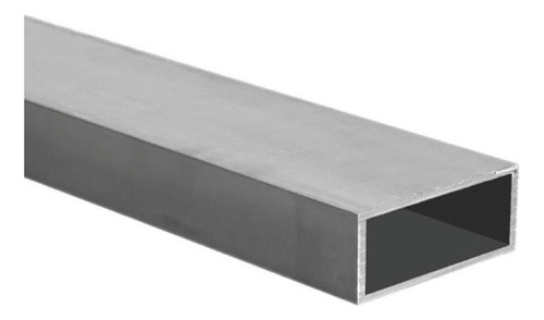 Caño Estructural Rectangular De 60x20x2.00mm Barra De 6 Mtos