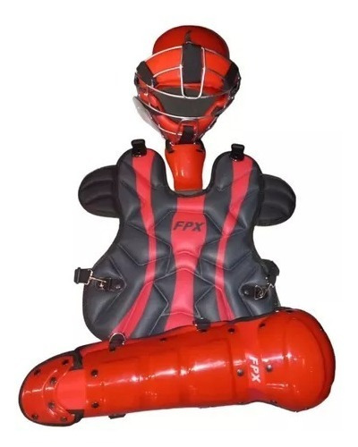 Imagen 1 de 4 de Arreos Catcher Beisbol Juvenil Rd Profesional Palomares Fpx