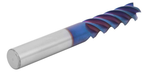 Fresa Ventaja 12mm Nanorecubrimiento Azul Naco Para Fresado