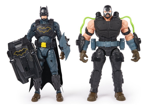 Set Batalla Batman Vs Bane De 30 Cm, 14 Accesorios Incluidos