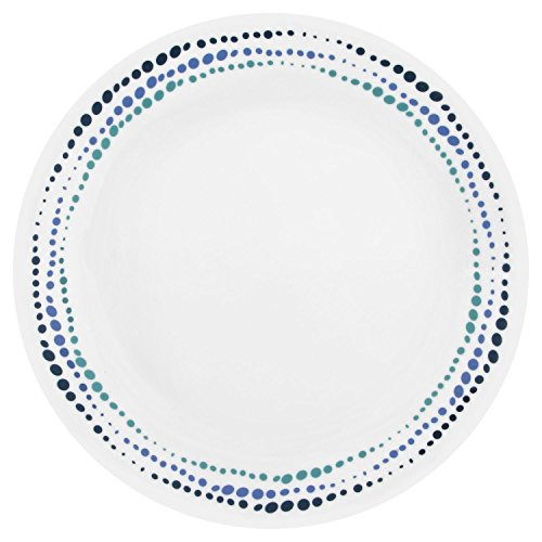 Plato Llano Corelle Livingware Ocean Blues 10.25  (juego De 