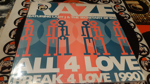 Raze Feat Lady Secretary Of Ent All 4 Love (break 4 Love 90