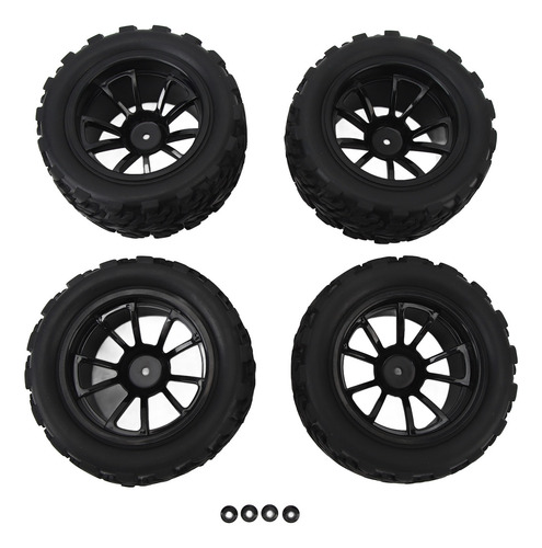 Llantas Universales Rc Para Coche, 4 Unidades, 10 Radios, Go
