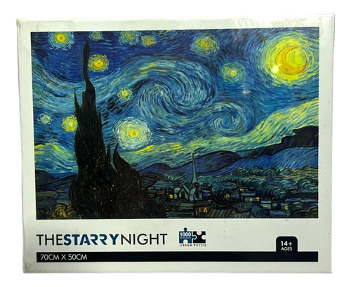 Rompecabezas 1000 Pzs Noche Estrellada Starry Night Van Gogh