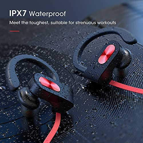 Fones De Ouvido Bluetooth V5.0, Fones De Ouvido Em Execução