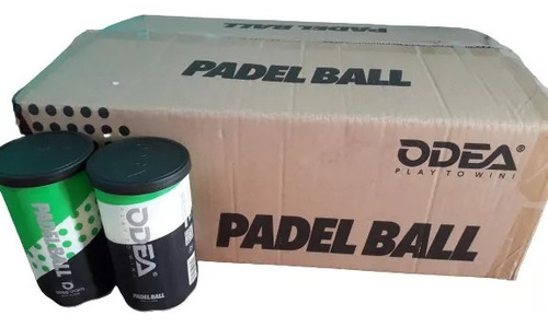 Imagen 2 de 2 de Pelotas Odea Pz3 Padel Tubo X 2 Bolas